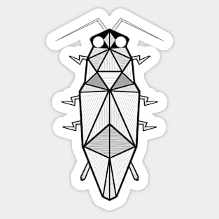 Geometric Insect Sticker